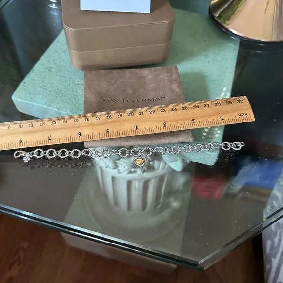 David Yurman
Cable Collectibles® Cookie
Classic Heart Bracelet,
4.5mm - Picture 14 of 16